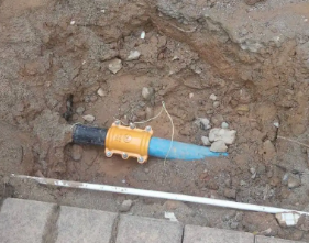 乌拉特后水管漏水检测的情况